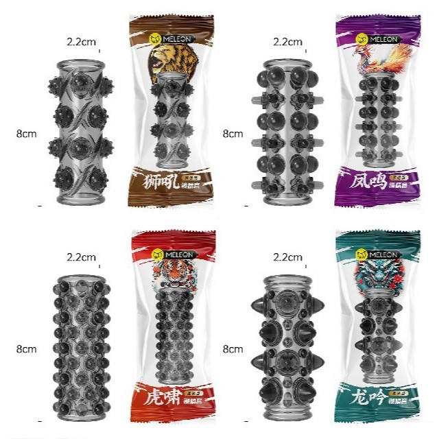 Extra Thick Transparent Condom Clear Smooth Lubricated Latex Comfort Fit Safe In-stock men's condoms