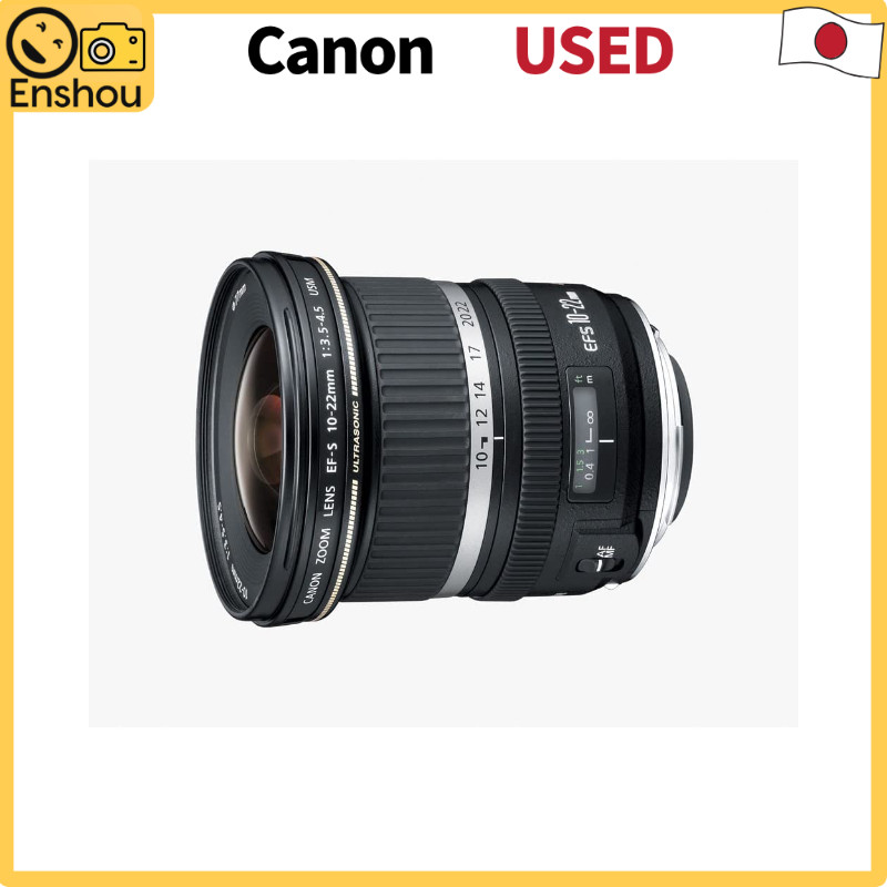 FromJapan[USED]Canon Ultra Wide-Angle Zoom Lens EF-S 10-22mm F3.5-4.5 USM — APS-C Compatible