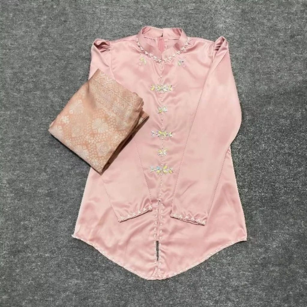 Premium Must Alana One Set Baju Kurung Melayu Rok Songket Modern | Atasan Wanita Kekinian Kondangan Durable - Image 3