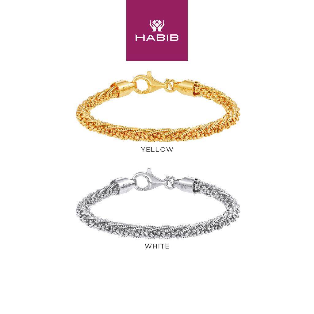 HABIB 925 Silver Bracelet SPR2 SUN1 X1007