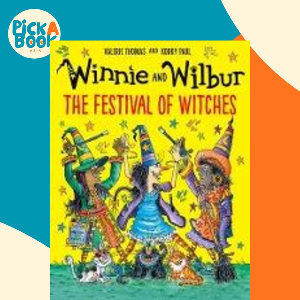 [100% Original Books] - Winnie and Wilbur: The Festival of Witc by Valerie Thomas Korky Paul (UK edition, hardcover)