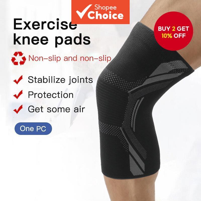 New 1-Pack Knee Pads Sports Compression Support Protector Comfortable Protection Basketball Football Gym Protective Equipment