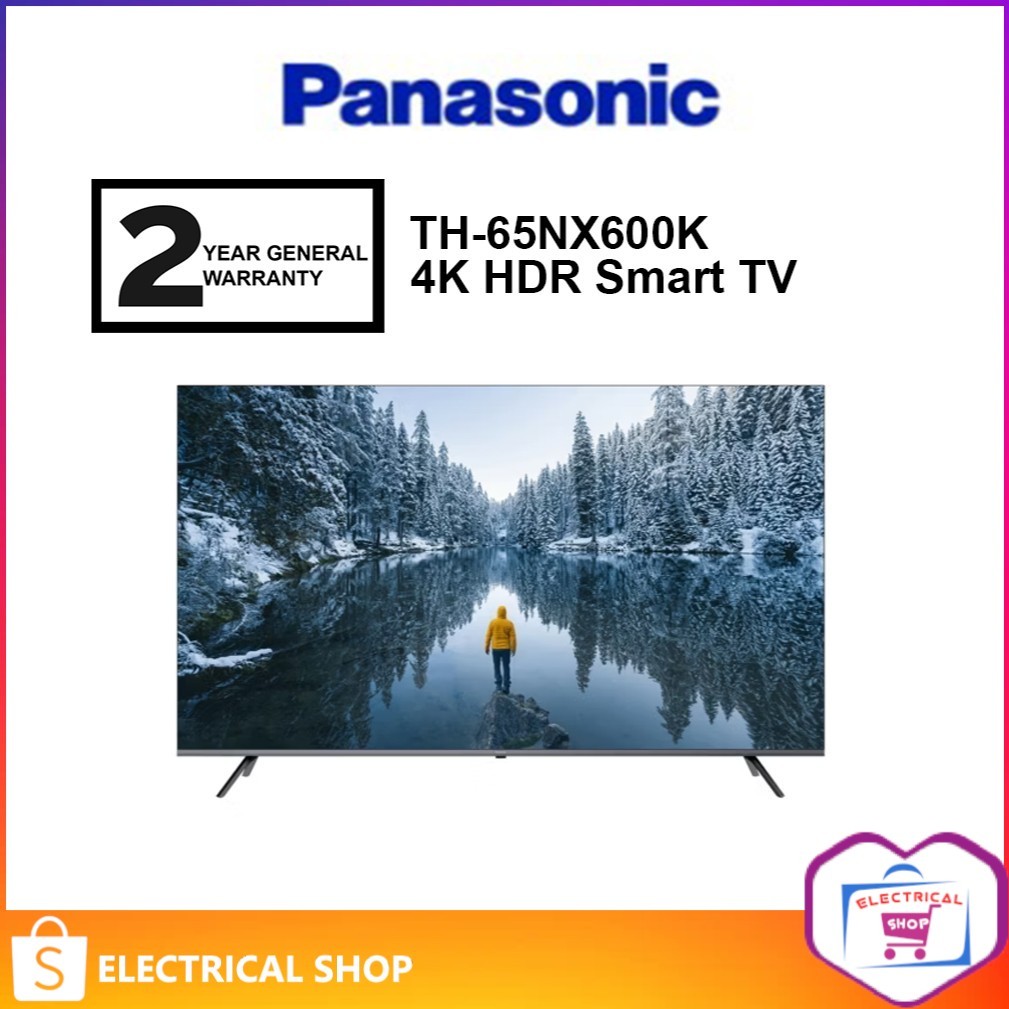Panasonic 50'' / 55'' / 65" LED 4K Android NX600 Google TH-50NX600K / TH-55NX600K / TH-65NX600K Television