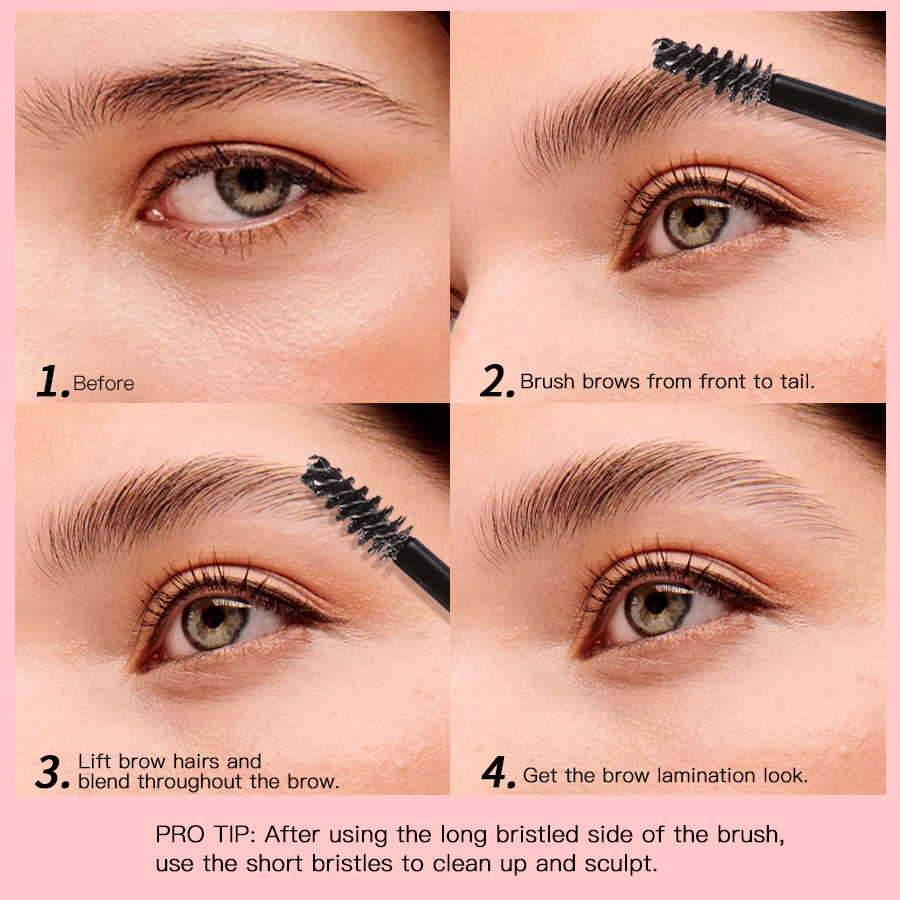 Have Essential Transparent Eyebrow Eyelash Styling Cream is long-lasting curly does not smudge Krim Penata Kening dan... - Image 3