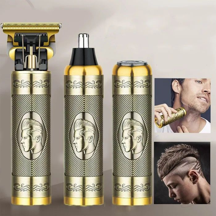 BMT GROOMING SET 3 IN 1 Hot Selling Rechargeable Us Hair Trimmer Multifunctional Hair Cutting Machine 3 in 1 Hair Shaver