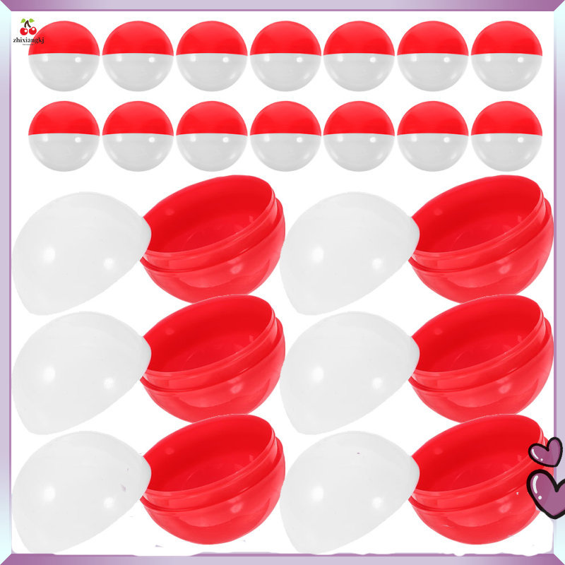 20Pcs Bulatan Plastik Kapal Penyimpanan Mainan Untuk Sambutan Cuti dan Aktiviti Seronok