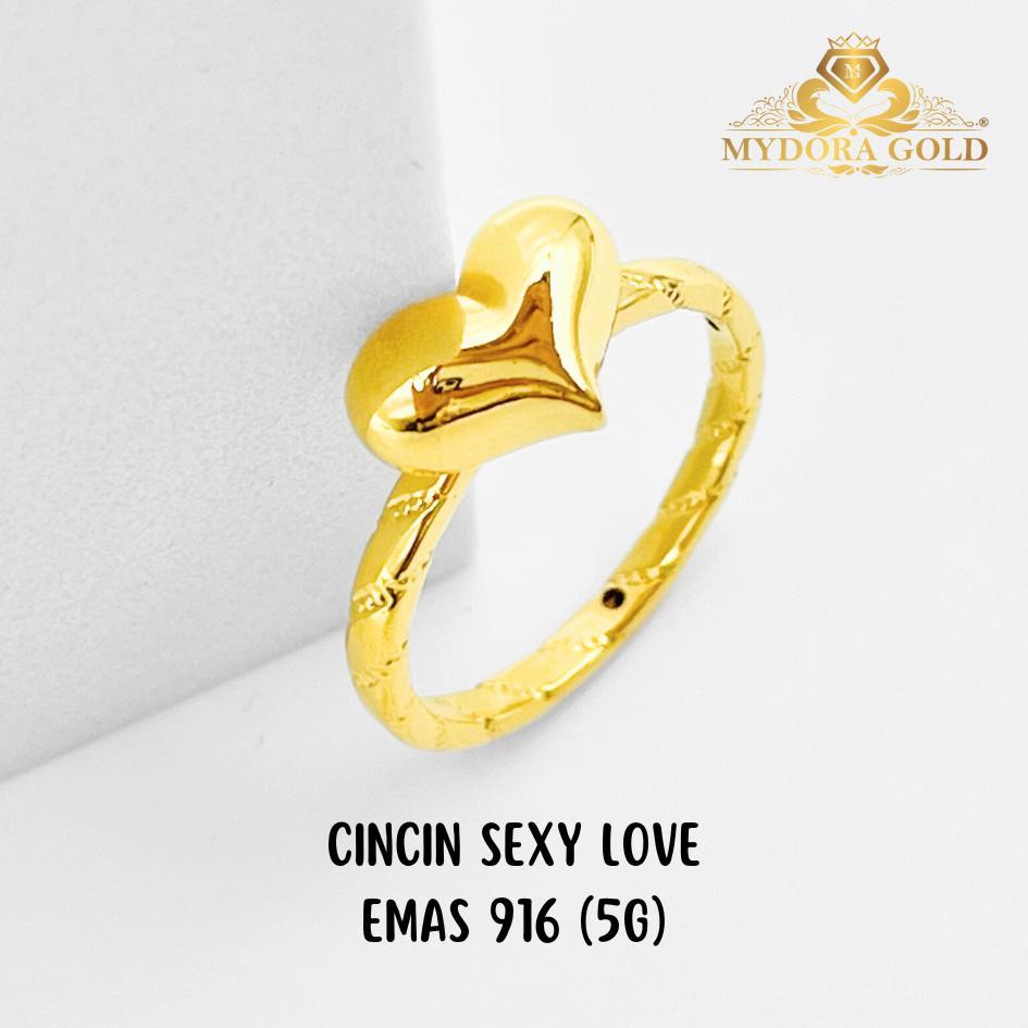 MYDORA Cincin Sexy Love (5G) l EMAS 916/22K