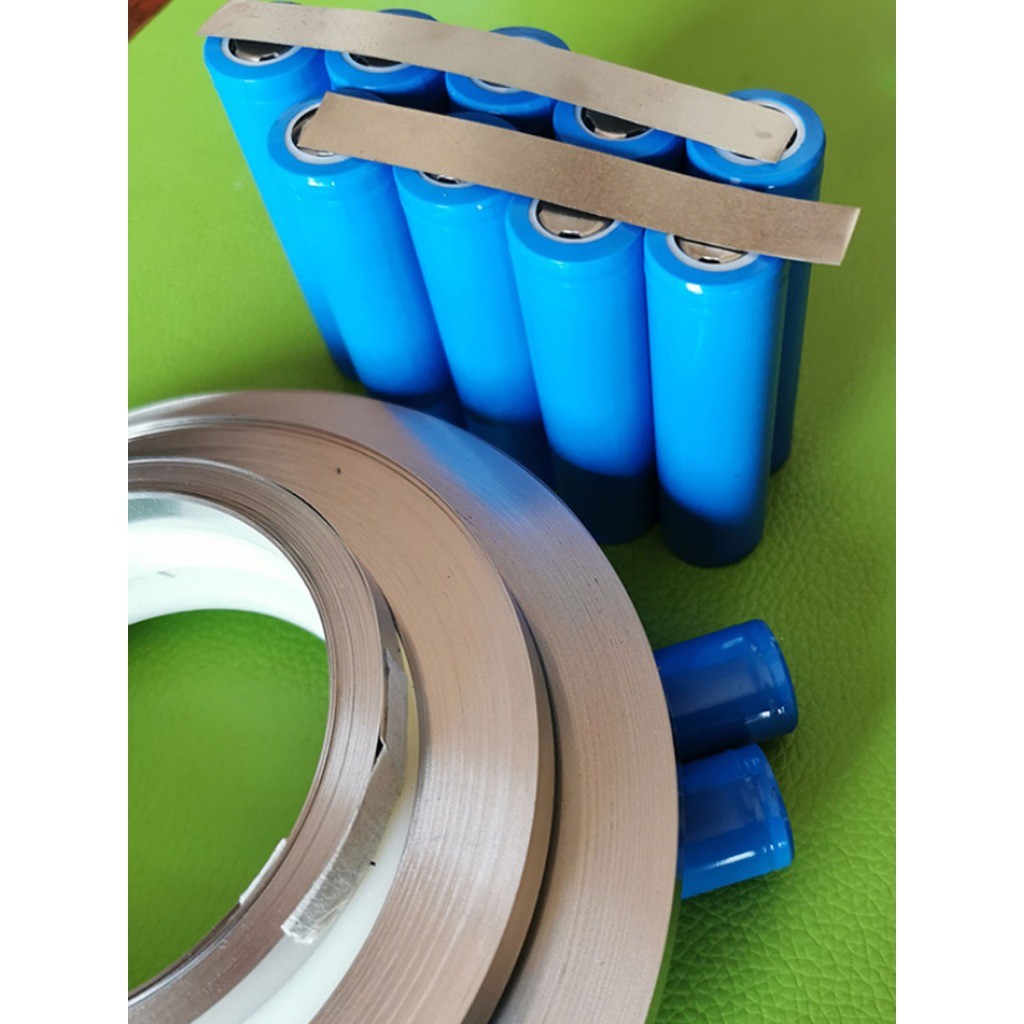 Premium Multi 10Meters/Roll 18650 Li-ion Battery Nickel Sheet Plate Welders Plated Steel Belt Strip Connector Spot We... - Image 2
