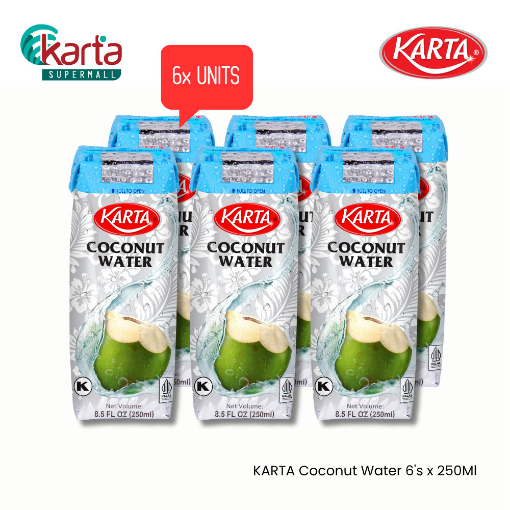 KARTA Coconut Water Air Kelapa 6 x 250ml