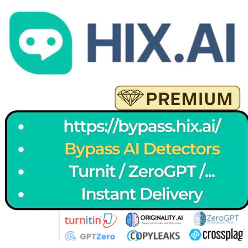 HIX.AI Bypass Unlimited Plan Subscription Humanize AI | AI-free Content | Windows | macOS |  1119