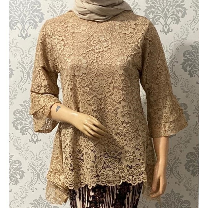 Versatile Quality SETELAN KEBAYA RINJANI JUMBO BIG SIZE M-5XL / BESAR LD 120-130/ TUNIK JUMBO/ RINJANI/ AURORA Durabl... - Image 3