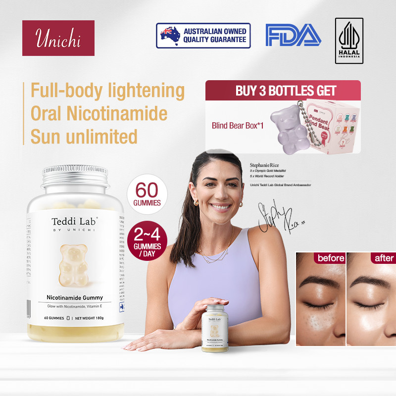 【11.11 Findy × Unichi】 Exclusive product Hair Boost 2.0/Nicotinamide/Apple Cider Vinegar/Ashwagandha/Collagen Gummy