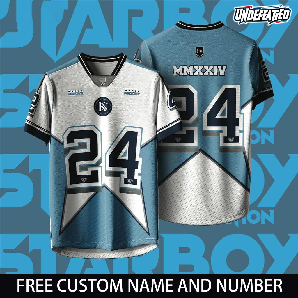 【 Free custom name and number 】 2025 NFL edition jersey T-shirt retro sublimation team outfit