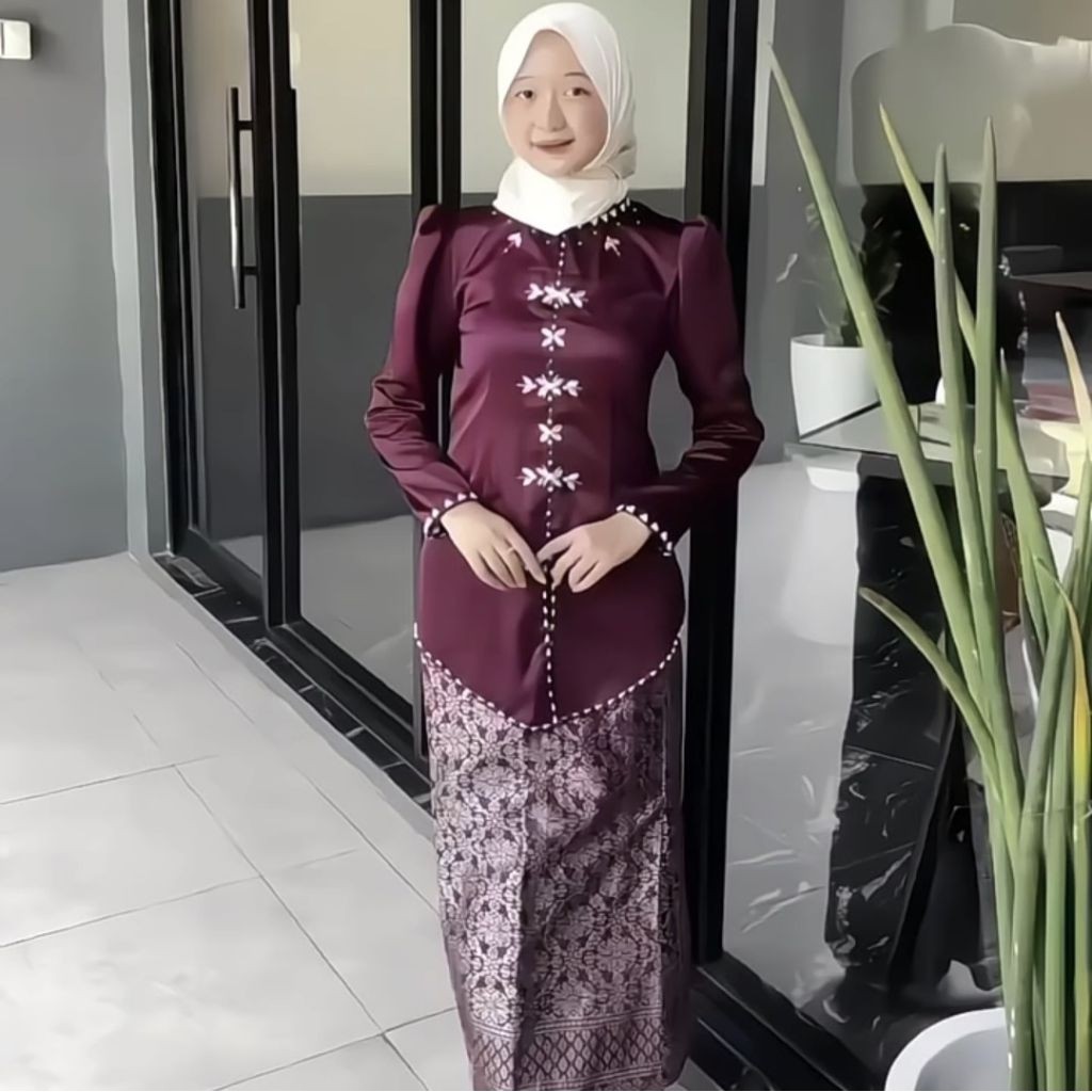 Reliable Have SELLER | Alana One Set Baju Kurung Melayu Rok Songket Modern Premium Termurah Atasan Wanita Terbaru K - Image 4