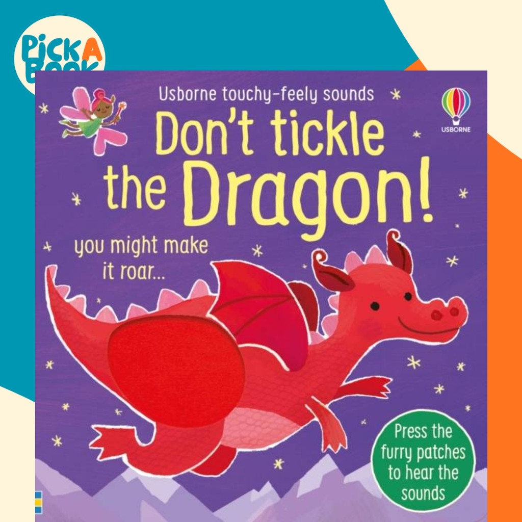 [100% Original Books] - Don't Tickle the Dragon by Ana Martin Larranaga (UK edition, boardbook)