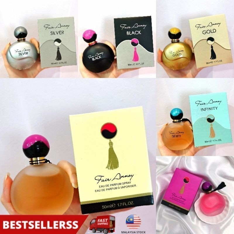 Ready Stock 50ML FAR AWAY PERFUME FOR HER MINYAK WANGI MURAH BORONG Travel Perfume