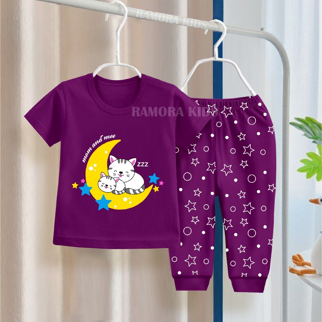 RAMORA GIRLS' CLOTHING SET GIRLS' CLOTHING SET LONG PANTS 1-6 YEARS