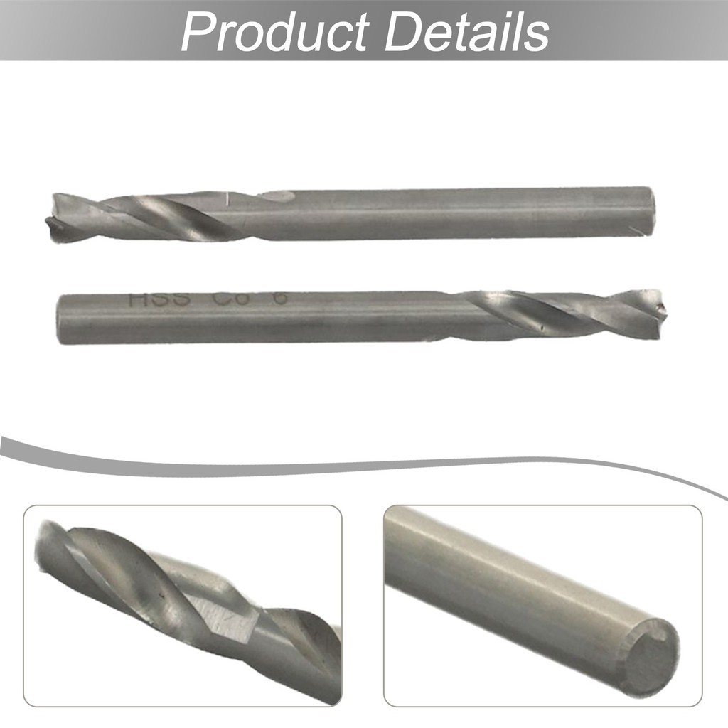 Heavy Craft 2Pcs 6mm Premium Spot Weld Cutter Drill BitSpot Welding Removing - Image 3