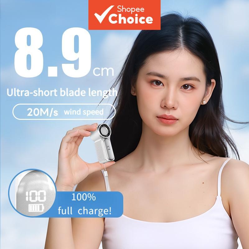  Portable Fan 3000mAh Mini Fan Evaporative Fan Mobile Fan Wireless Fan USB Ceiling Fan  Kipas Mudah Alih 3000mAh Mini Kipas Kipas Evaporatif Kipas Mudah Kipas Tanpa Wayar Kipas Siling USB