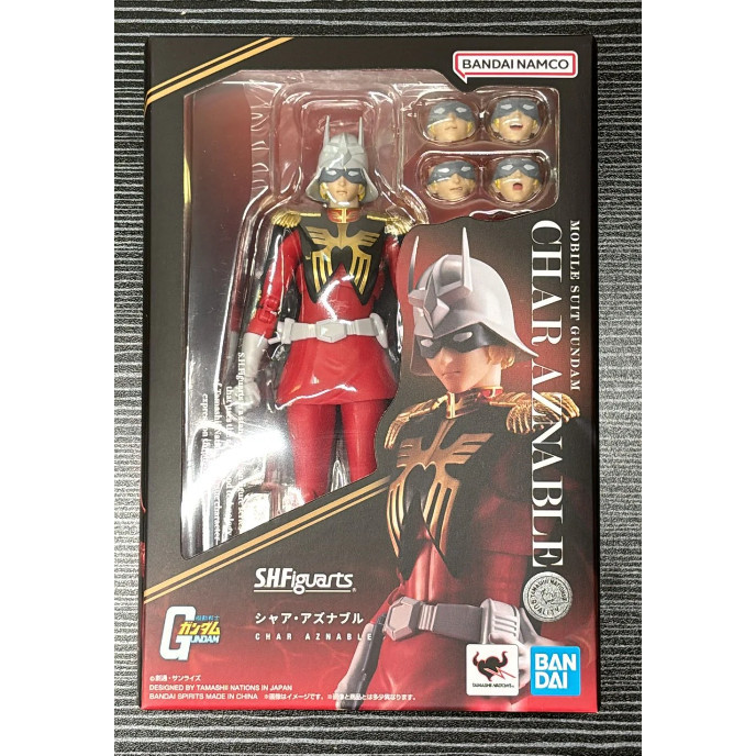 [Ready Stock] Bandai S.H.Figuarts Char Aznable