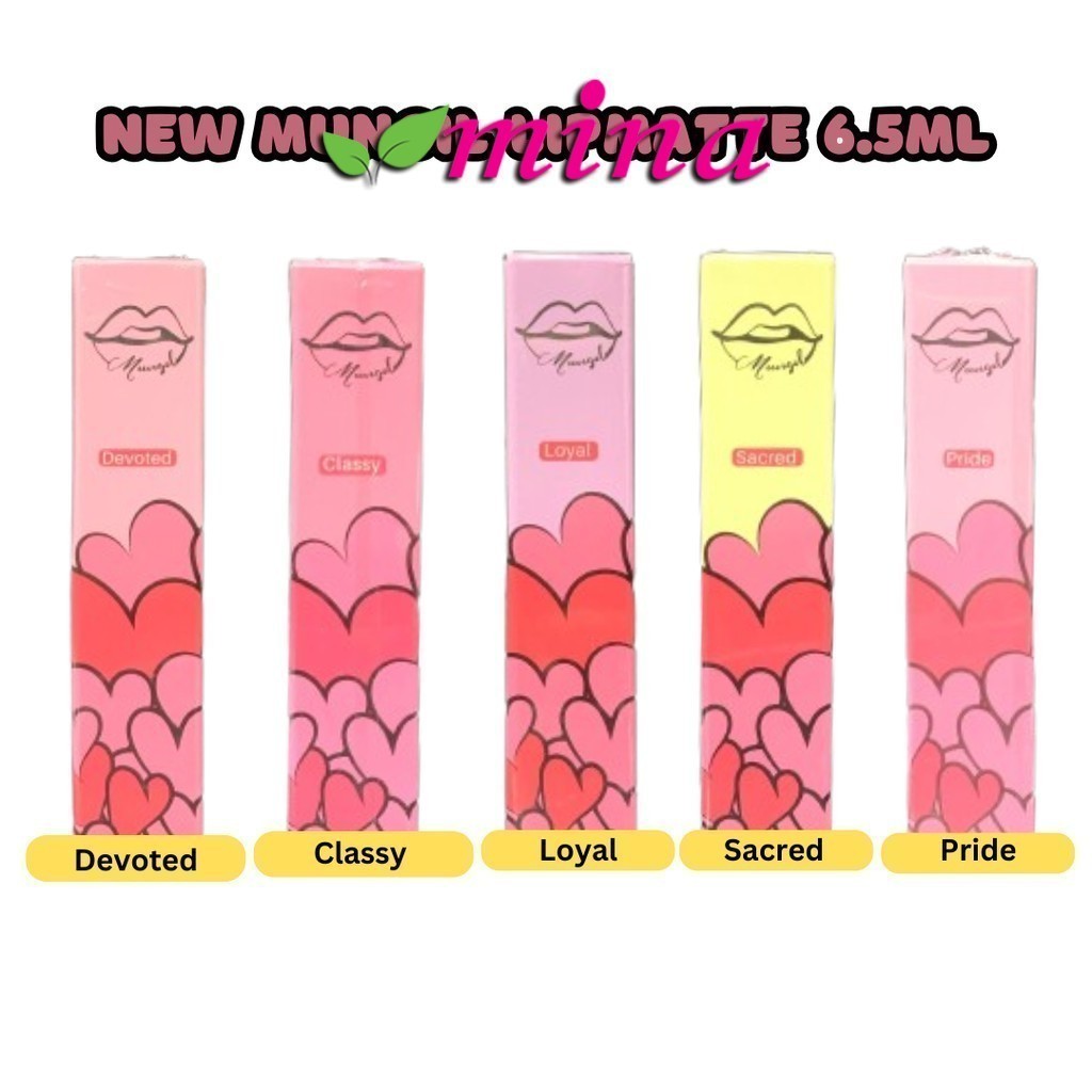 MUNGIL Lipmatte 6.5ml Pride / Classy / Loyal / Sacred / Devoted Moist Lipstick Viral