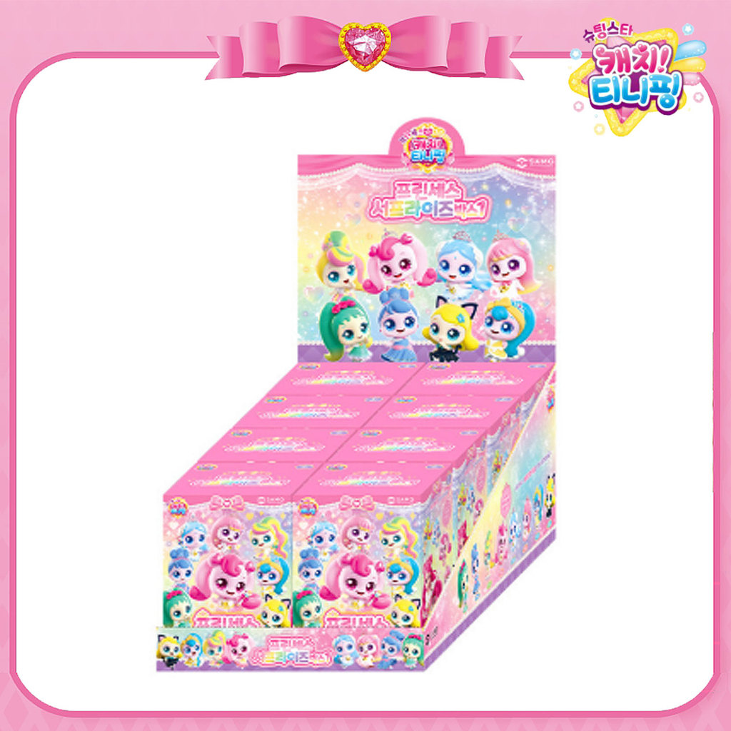 [Catch Teenieping] Season 6 Princess Catch Teenieping Surprise Box 1 8-piece set_From Korea