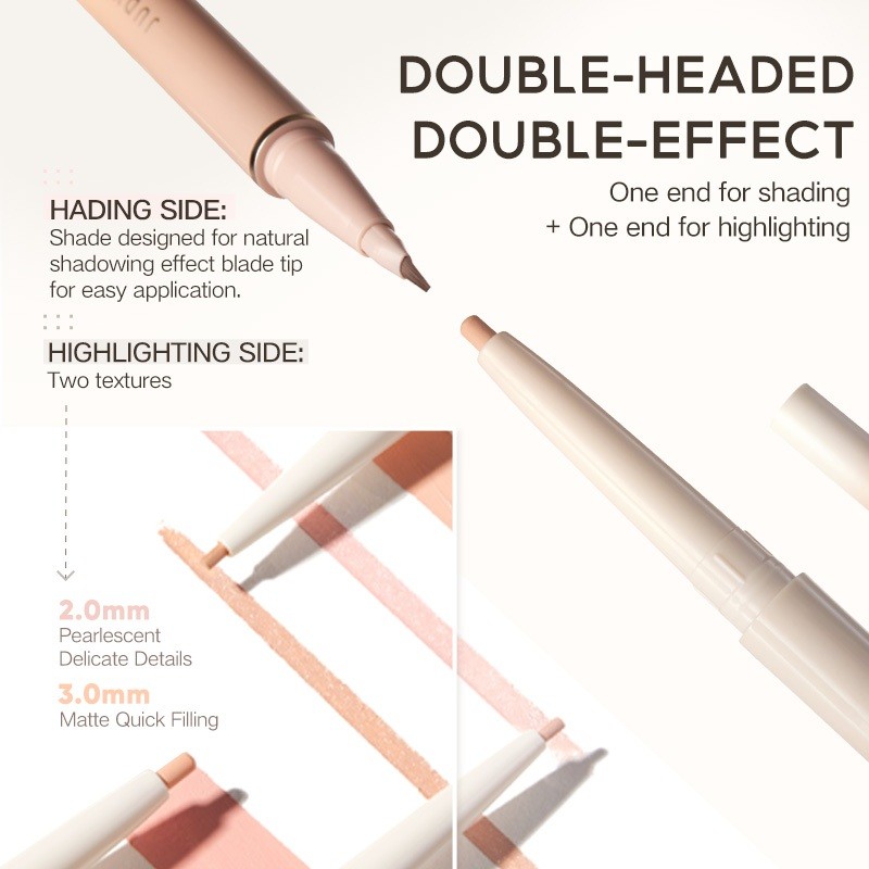 Essential Must Judydoll Double-End Undereye Pen Aegyo-Sal Highlighter Shade All-In-One Natural Soft Plump