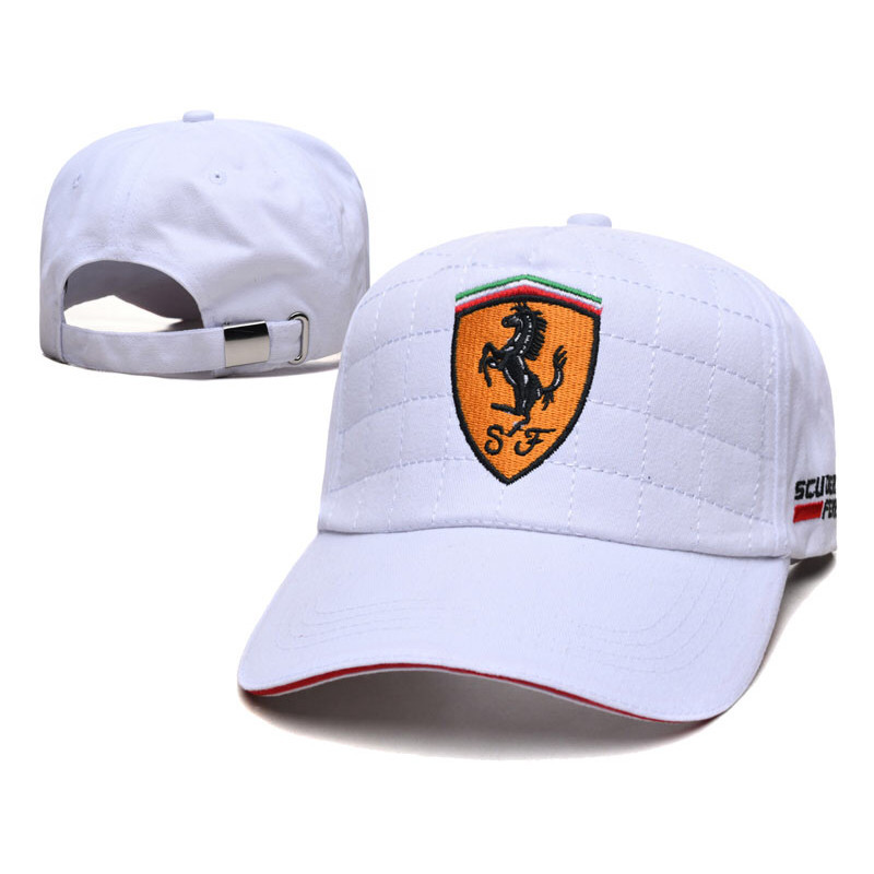 F1 Porsche Racing Cap KTM Men's and Women's Outdoor Adjustable Sunscreen Hat Casual Caps-yz26