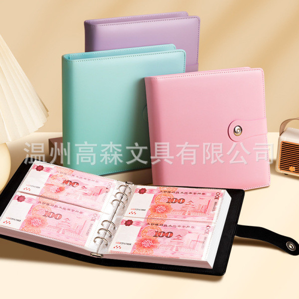 buku simpanan duit bulanan buku simpanan duit murah Tik Tok Hot Sale Cash Saving Money Book Family Financial Management Book Large Capacity Children Change Saving Money Book Comme