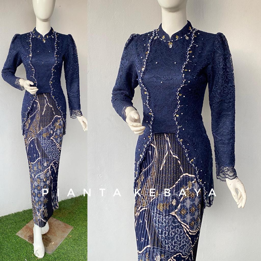 Durable Multi Kebaya Hasya Payet Hijab Krah Sanghai | Lamaran Wisuda Pesta - Image 4