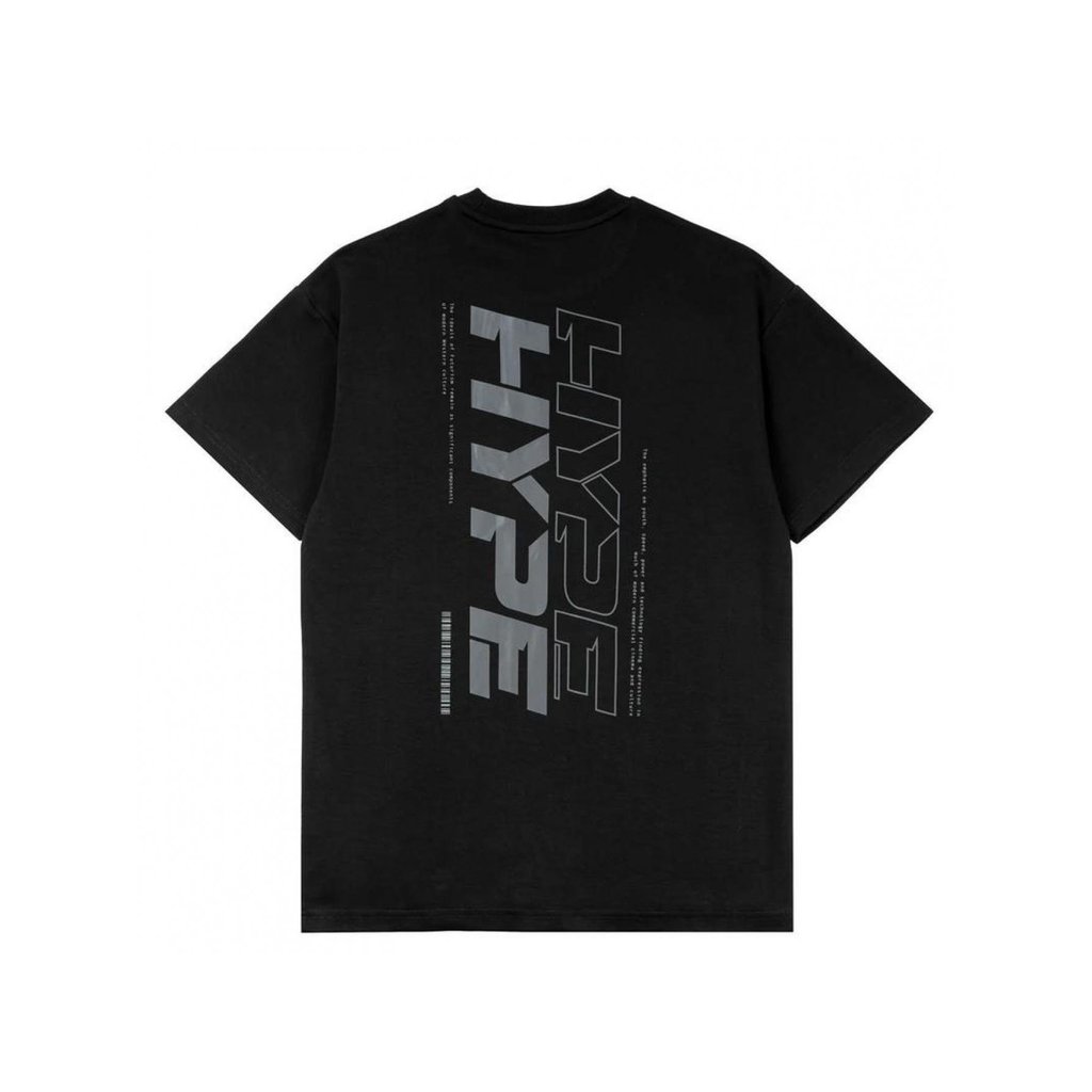 T-Shirt Logo HYPE Saiz Besar - Kasual Streetwear Essential, S-3XL