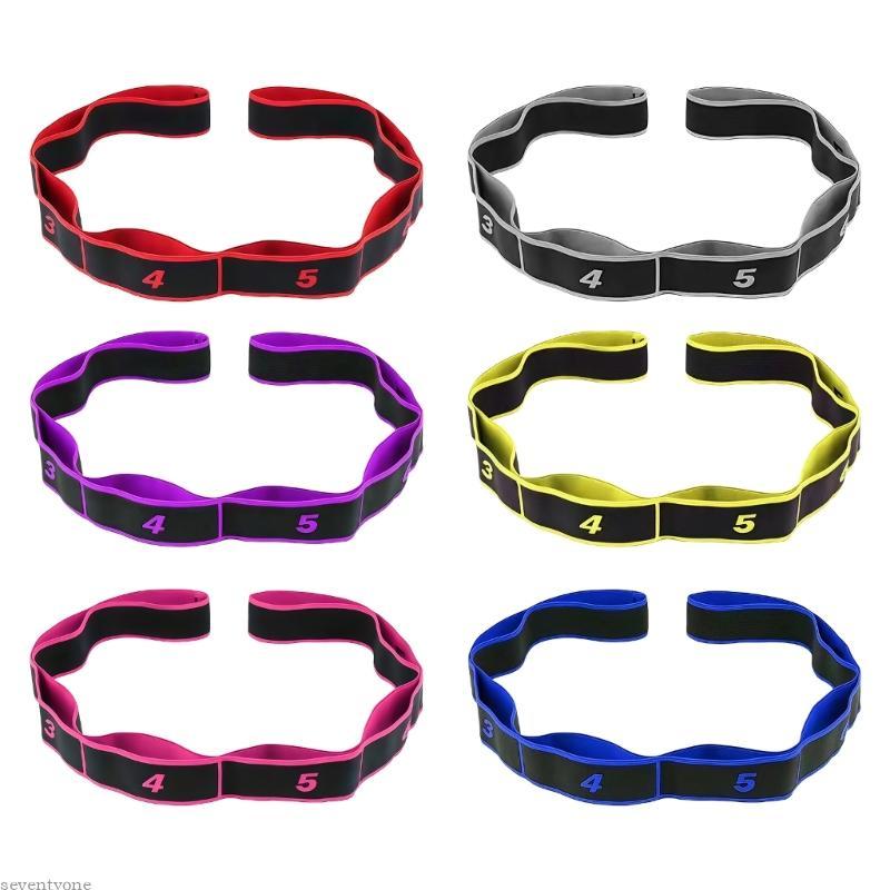 SV Fitness Exercise Resistance Band With Number Elastic Stretch Resistance Band