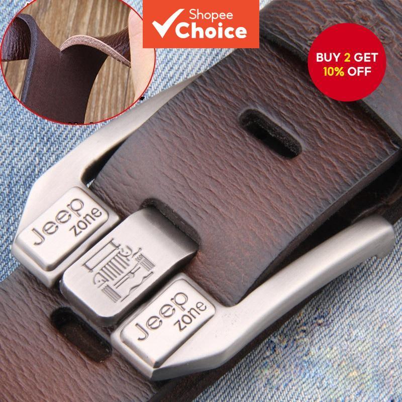 CEXIKA High Quality Men's Leather Belts Luxury Designer Brand Belt For Man Metal Brand Waist Accessories