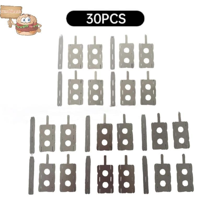 Essential Have sun 30pcs 18650 Nickel Sheet 5Set Polygonal Battery Spot Welding Machine Batteries Connection Sheets s - Image 2