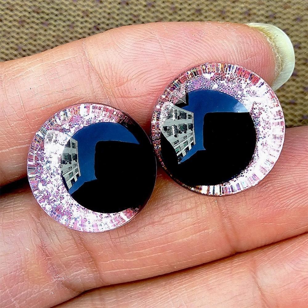 Versatile Durable JARRED 10PCS/LOT Toy Glitter Safety Eyes Cartoon Comical Round Bear Dolls Doll Par Must