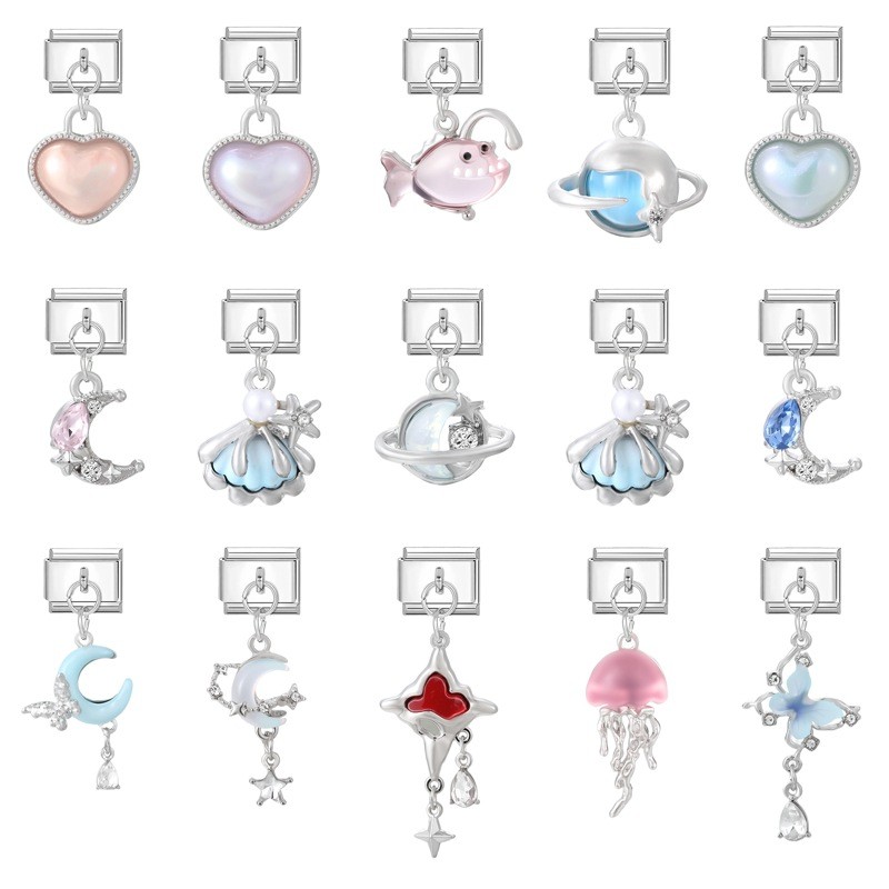 Italian Modular Bracelet Love Vintage Italian Jewelry Creative Personality Modular Accessories Bracelet Accessories