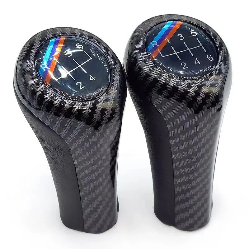 Leather Gear Shift Knob for BMW 1 3 5 6 Series M3 M4 M5 X5 X6 E30 E32 E34 E36 E38 E39 E46 E53 E60 E63 E83 E84 E87 E90 E91 E92