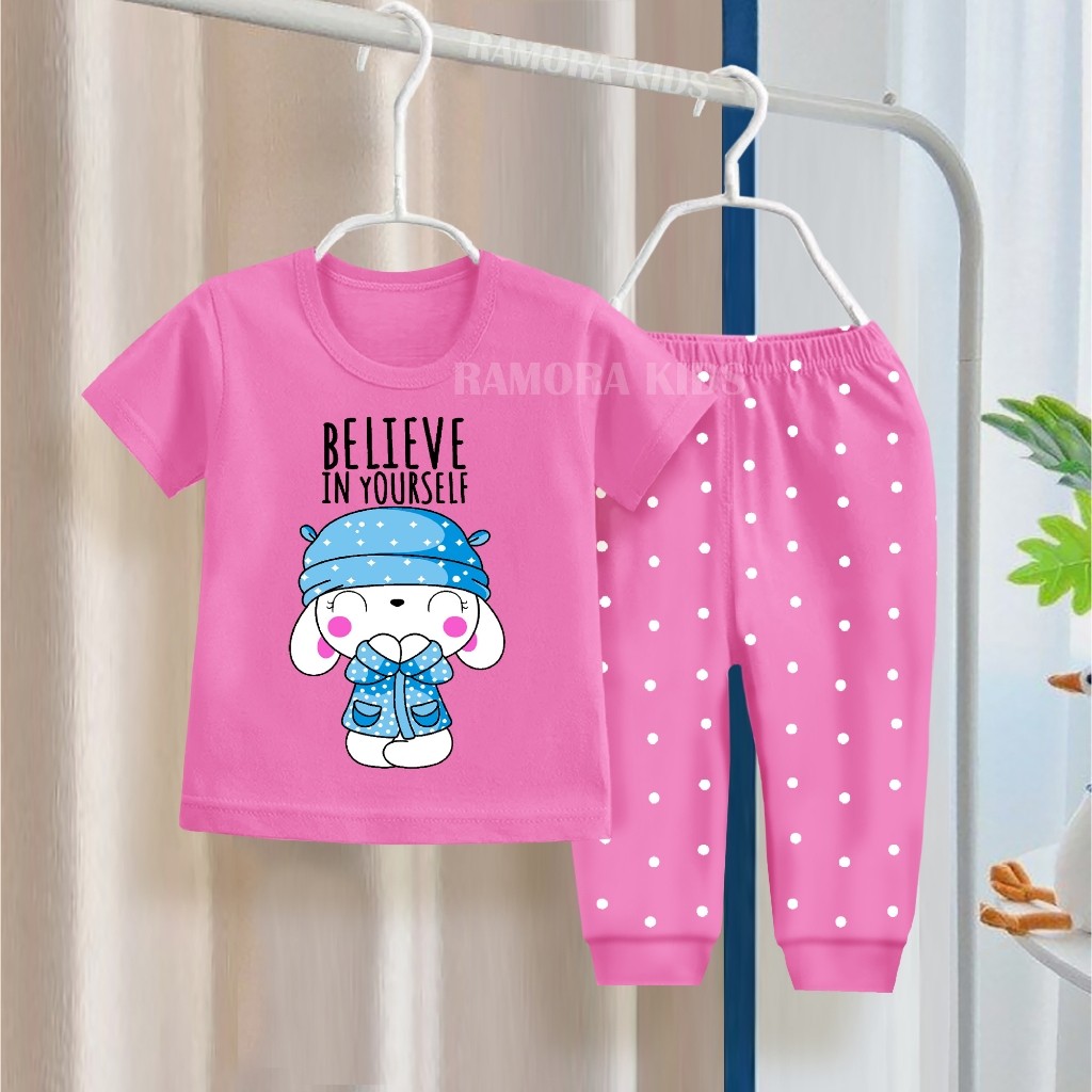 Versatile Have RAMORA GIRLS' CLOTHING SET LONG PANTS 1-6 YEARS Essential - Image 5