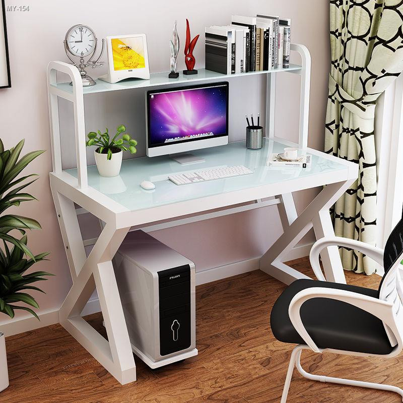 ﹊❈Computer desk desktop desk modern minimalist desk desk bookshelf combination economical student study desk writing des