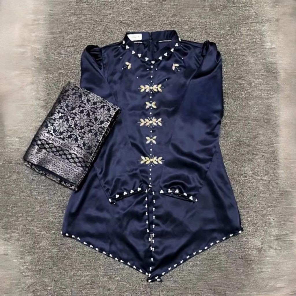 Premium Must Alana One Set Baju Kurung Melayu Rok Songket Modern | Atasan Wanita Kekinian Kondangan Durable - Image 2