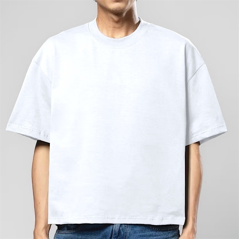 Have Versatile Boxy Crop Tshirt Fit Cotton 24s T-Shirt Premium Quality - Image 3