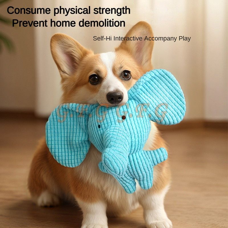 Pet Toys Plush Dogs&Cat Molar Teeth Resistant Toys Cute Animal Modeling Pet Toys Voice Dog Toys 狗玩具 宠物磨牙玩具 - Image 5