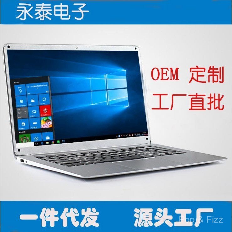 Komputer Riba Mudah Alih Perniagaan HD 14-Inci Langsung Kilang Win10 Buku Nota Pejabat Pembelajaran Internet