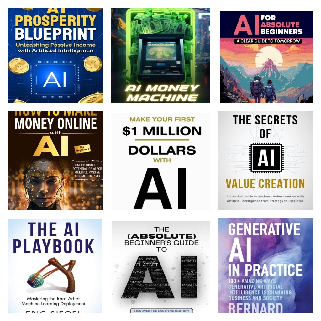 [SELF REDEEM]Learn AI | Make Money With AI | Guide To AI | Potential Income AI | Combo 9 In 1