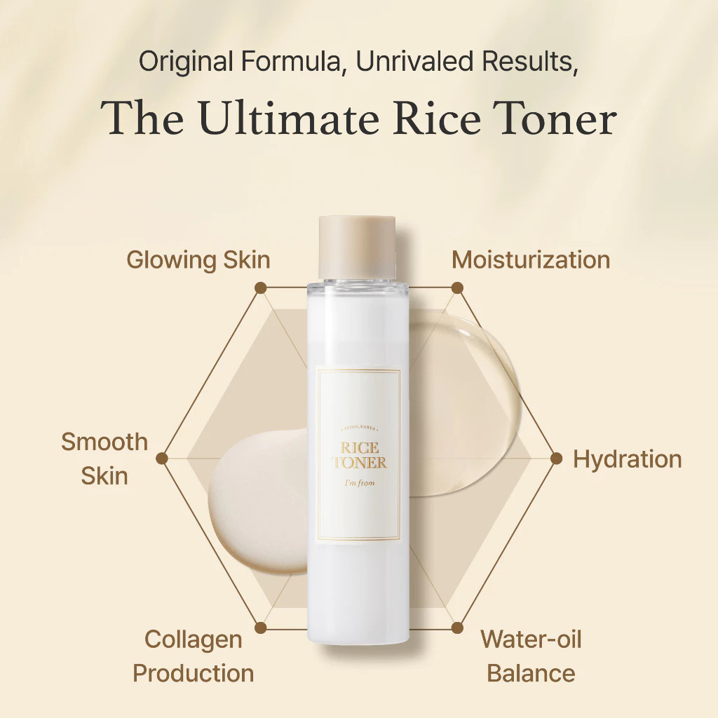I'm from Rice Toner Hydration Boost For Dull Skin (150ml) my7