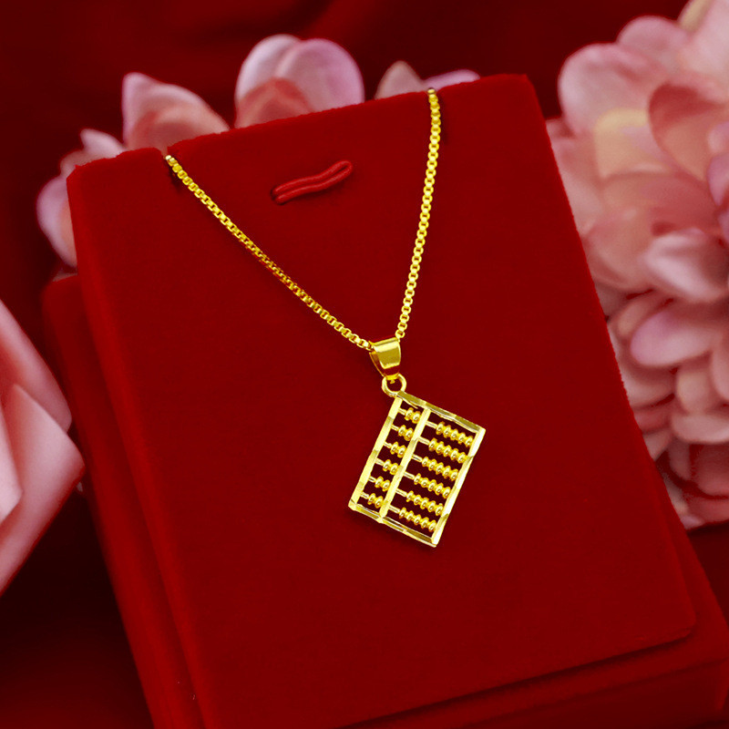 916 gold Ruyi Gold Abacus Pendant/ Ruyi Abacus Gold Abacus charm gold 916