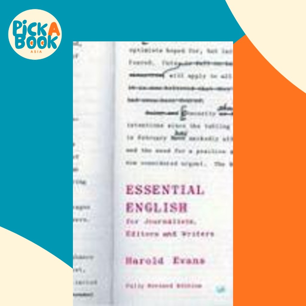 [100% Original Books] - Essential English for Journalists, Editors and Wr by Crawford Gillan (UK edition, paperback)
