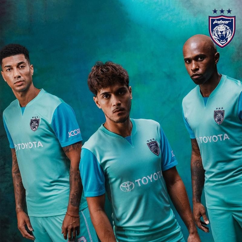 Men Tusca Jersey, JDT FC, Football Club, Club Sports Jersey, 2025-2026 Game Season, Official Version