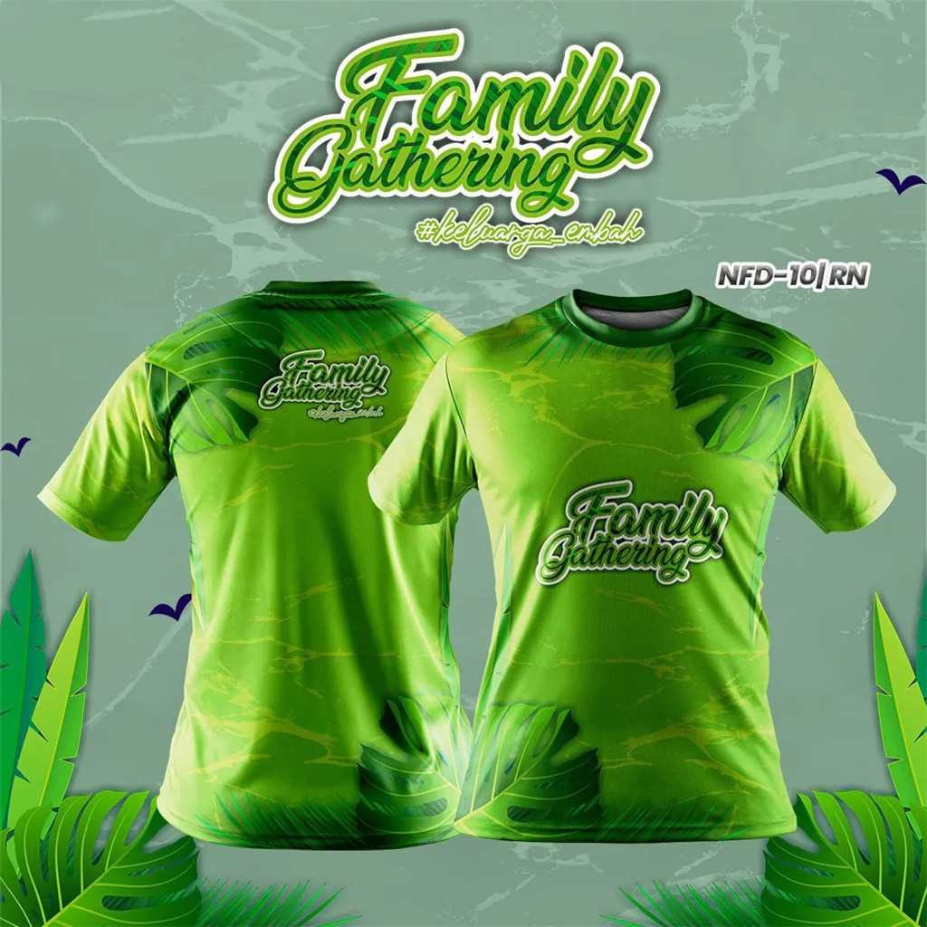 【Free Custom】June New Design Family Set Vacation Family Day Jersey for men and women baju family day high-quality