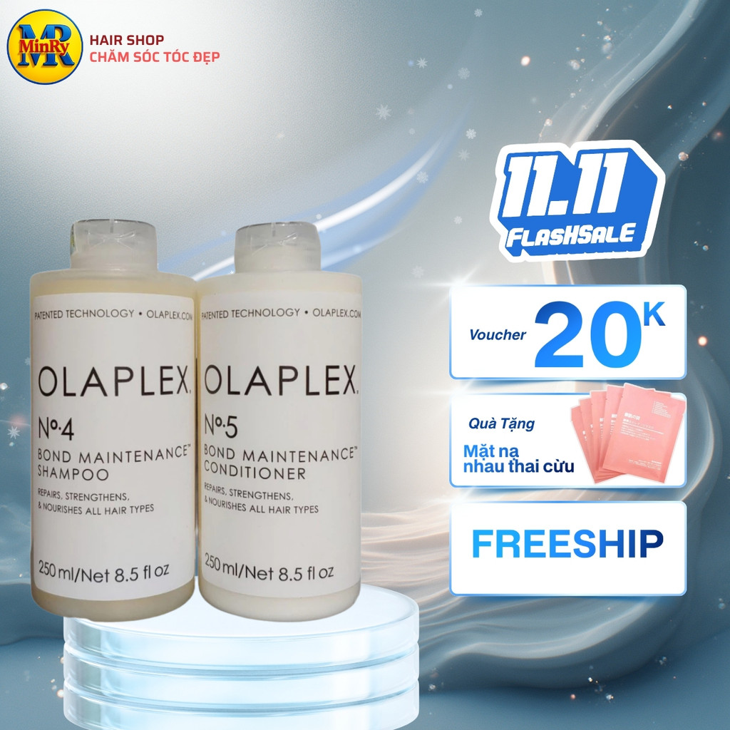 Olaplex sulfur bonding shampoo and conditionerbag MAINTENANCE 250mlx2, restores and regenerates | HAIRSHOP MINERY